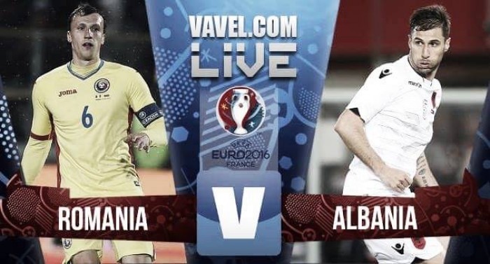 Sadiku's header gives Albania a historic 1-0 win as Romania crash out of Euro 2016