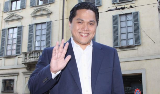 Thohir: c'è solo l'Inter, cedute quote dei 76ers Philadelphia