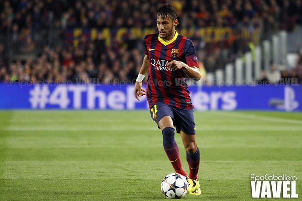 Neymar, baja contra el Rayo