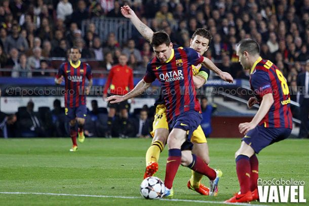 Messi, el azote del Atlético