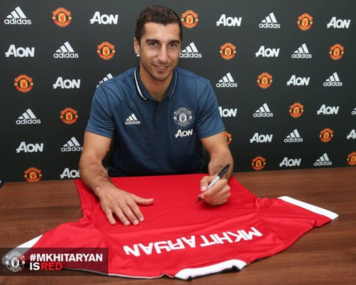 Mkhitaryan ya es nuevo jugador del Manchester United