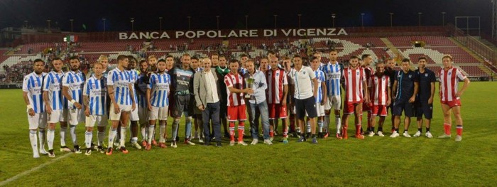 Il Pescara vince il "Memorial Morosini": 2-1 al Vicenza