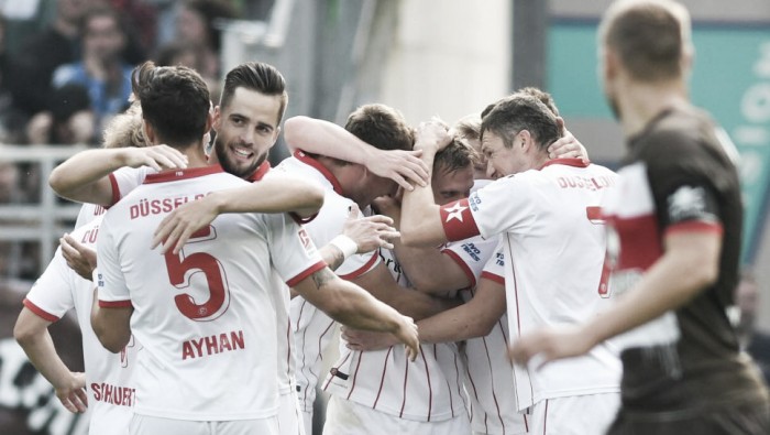 Fortuna Düsseldorf aproveita chances, vence Sankt Pauli e assume topo da 2. Bundesliga
