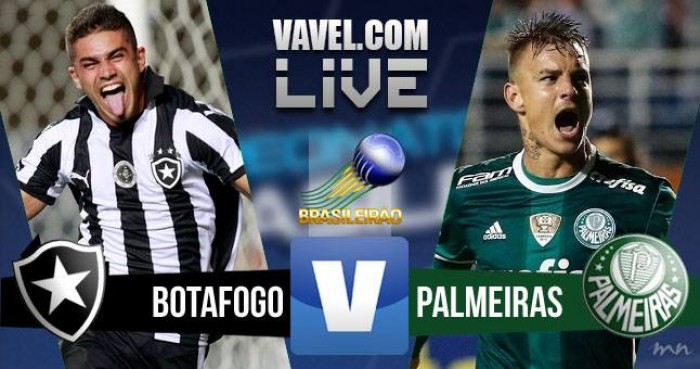 Resultado Botafogo x Palmeiras pelo Campeonato Brasileiro ...