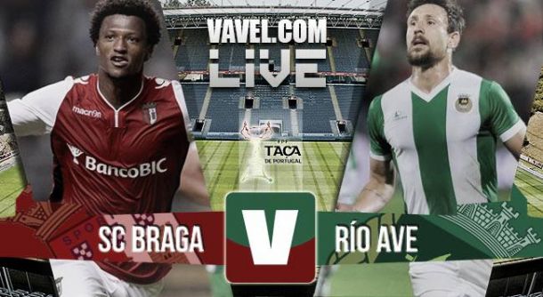 Resultado Sporting Braga - Rio Ave en la Taça de Portugal 2015 (3-0)