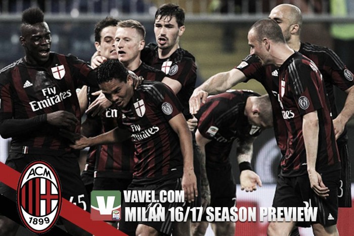 Milan 2016/17 Season Preview: Beginning of a revolution