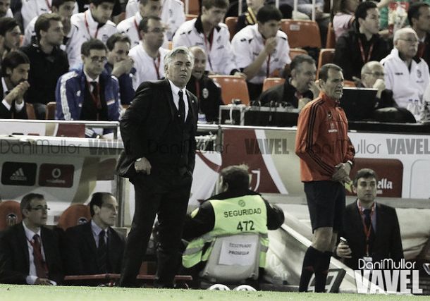 Carlo Ancelotti, invicto ante el Bayern en Champions League