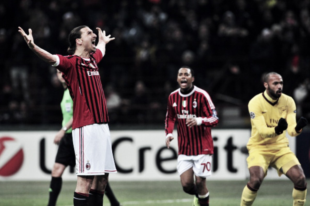 Show da dupla Ibra-Robinho e quase remontada: dois grandes jogos entre Milan e Arsenal Show da dupla Ibra-Robinho e quase remontada: dois grandes jogos entre Milan e Arsenal