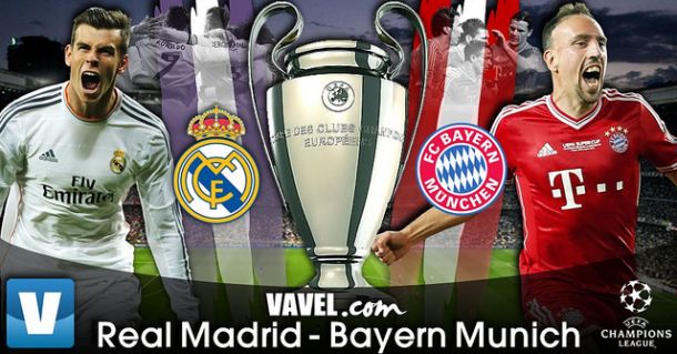 Resultado Real Madrid - Bayern Múnich en la Champions League 2014 (1-0)
