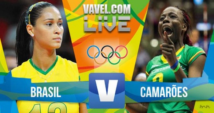 Resultado Vôlei: Brasil x Camarões (3-0) na Rio 2016 Resultado Vôlei: Brasil x Camarões (3-0) na Rio 2016