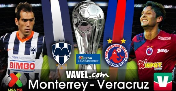 Resultado Monterrey - Veracruz en Liga MX 2014 (4-1)