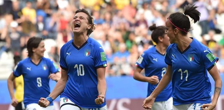 Italy 5-0 Jamaica: Cristiana Girelli fires Italy into the last 16