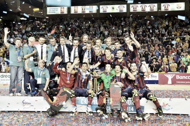 El Barça levanta su vigésima Copa de Europa de hockey patines