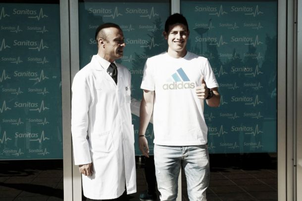 James Rodríguez pasa el reconocimiento médico, será oficial en horas