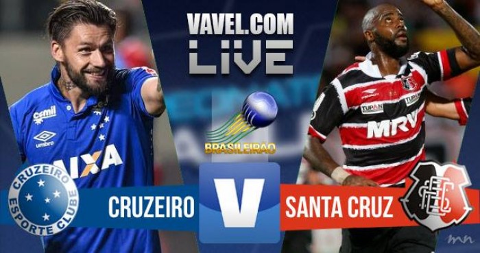 Resultado Cruzeiro x Santa Cruz pelo Campeonato Brasileiro 2016 (2-0) Resultado Cruzeiro x Santa Cruz pelo Campeonato Brasileiro 2016 (2-0)