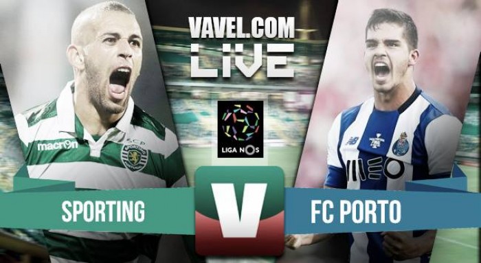 Resultado Sporting x Porto no Clássico Liga NOS (2-1)