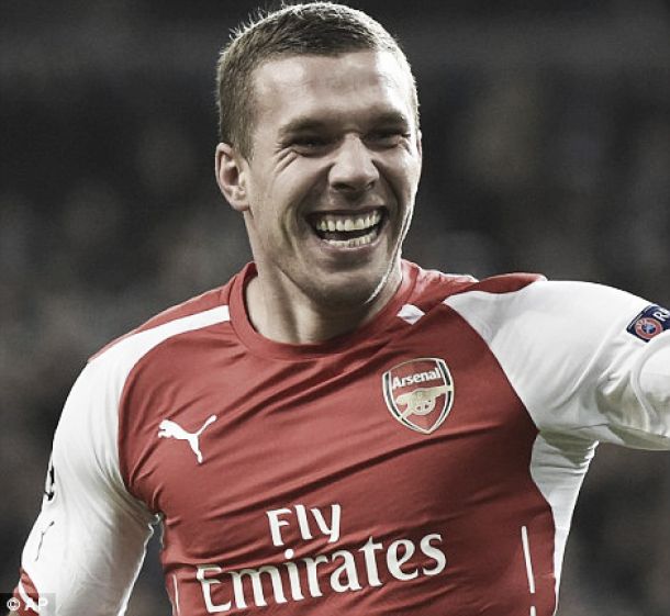 Everton target Arsenal's Lukas Podolski