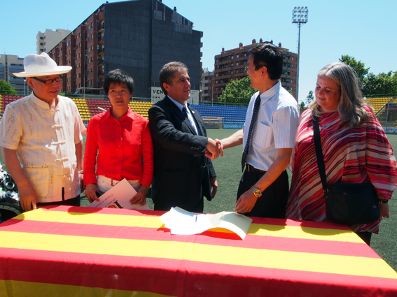 Sant Andreu, eje de las relaciones entre Catalunya y China