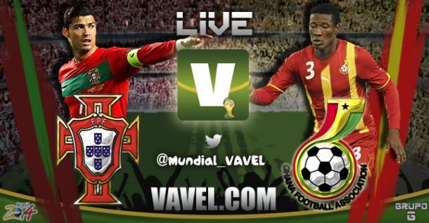 Live Portogallo - Ghana, Mondiali 2014 in diretta