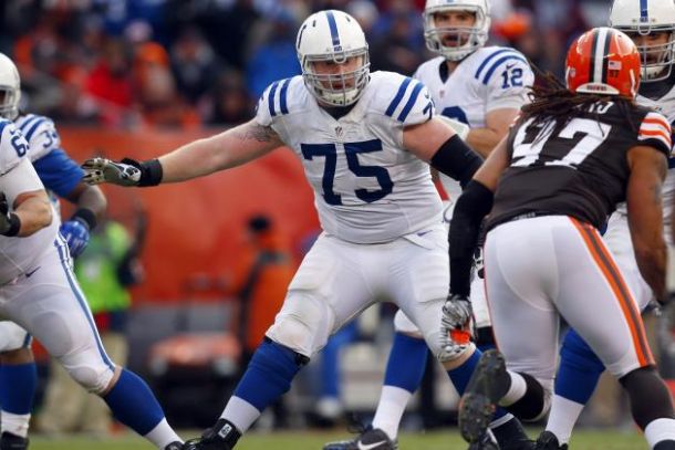 Jack Mewhort Receiving 'Exclusive Work at Right Tackle'