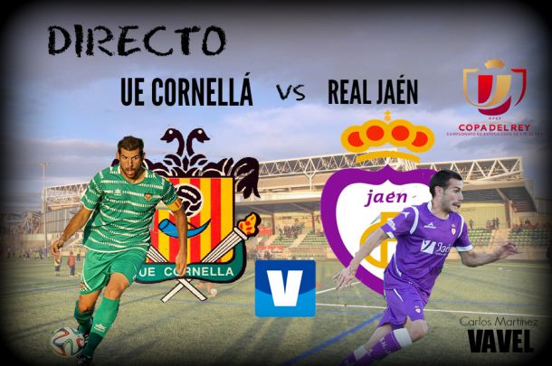 Resultado Cornellá - Real Jaén en Copa del Rey (0-0)