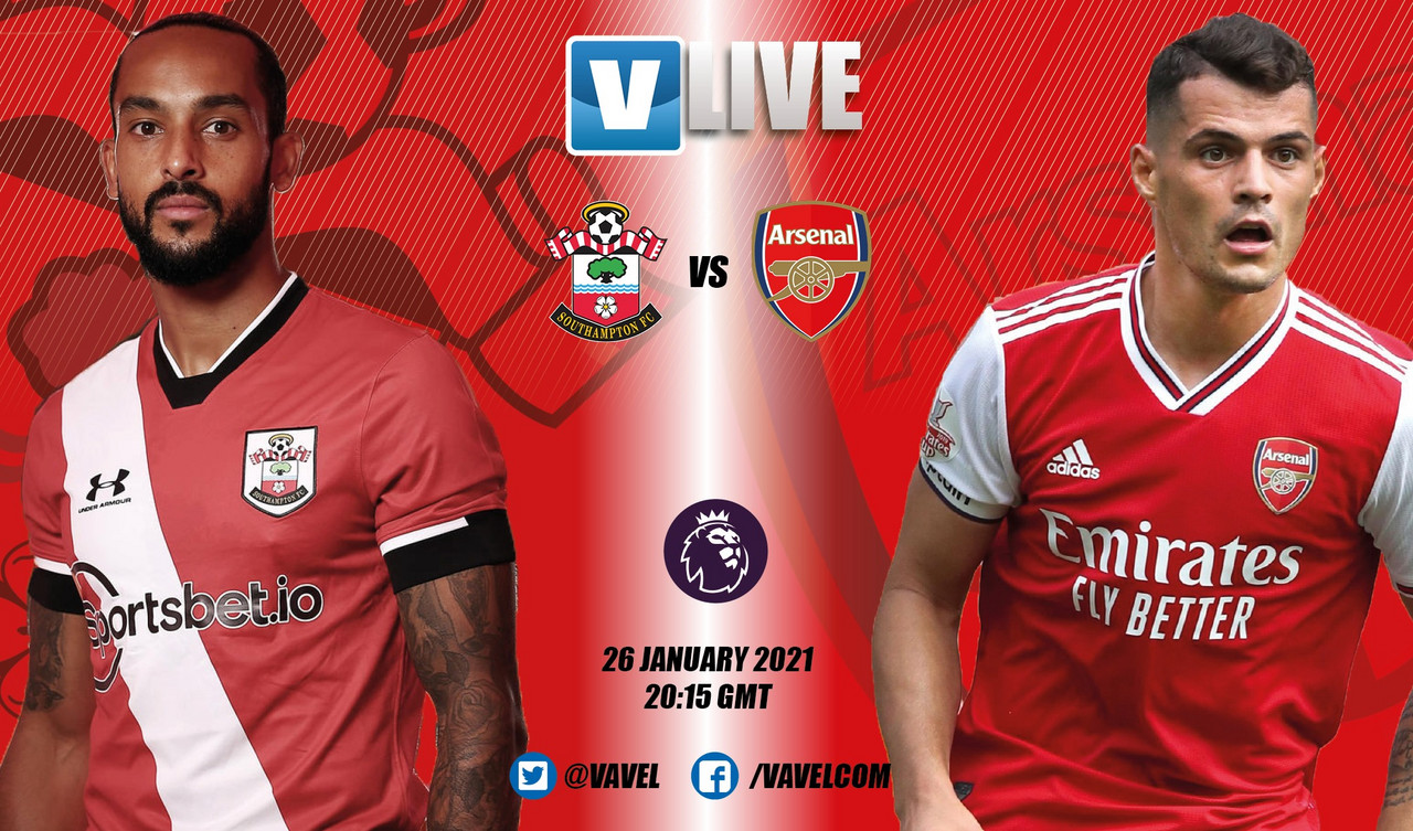 As it happened: Southampton 1 vs 3, Gunners triumphant in entertaining battle with Saints As it happened: Southampton 1 vs 3, Gunners triumphant in entertaining battle with Saints