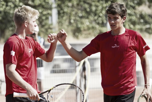 España cae con honor en su primer enfrentamiento de la Copa Davis Junior