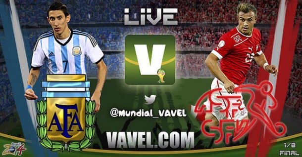 Live Argentina - Svizzera in Mondiali 2014