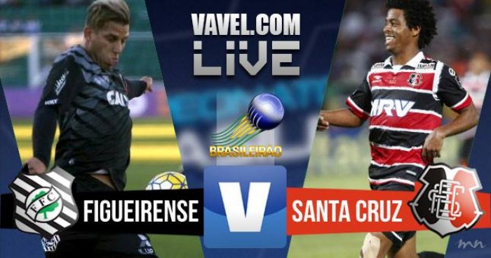 Resultado Figueirense x Santa Cruz na Série A do Campeonato Brasileiro (3-1)