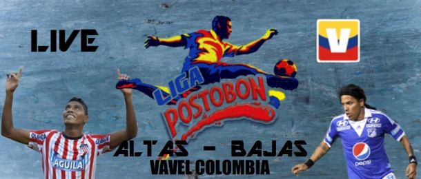 Mercado de fichajes del fútbol colombiano, Liga Postobón 2014