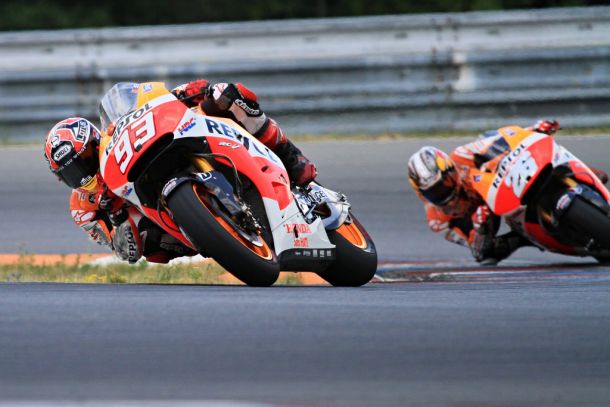 MotoGP, Márquez e Pedrosa concludono tre giorni di test privati a Brno