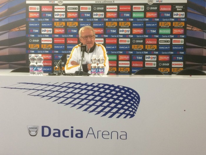 Udinese, Delneri: "Abbiamo un'idea di gioco, ma dobbiamo ancora migliorare"