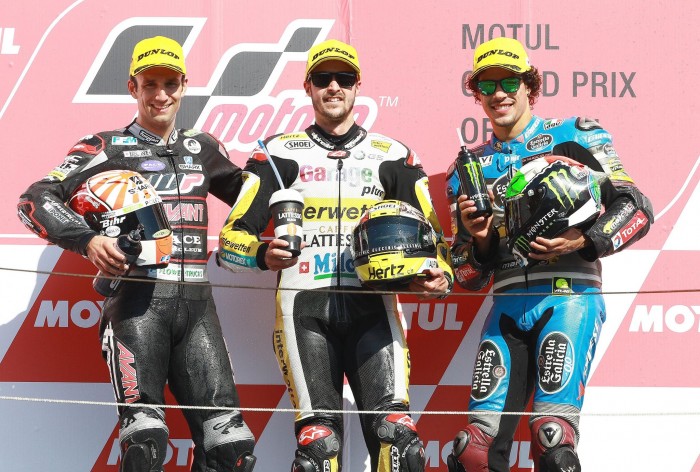 Perfect ride from Luthi leads to him winning the Moto2 race in Motegi