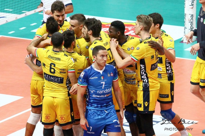 Volley M - In Superlega la Lube guida la classifica, incalzata da Modena e Perugia