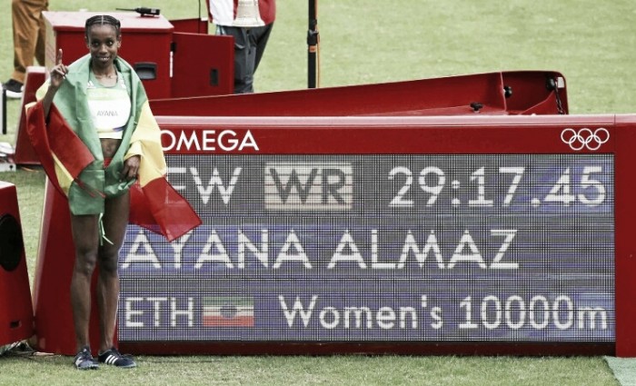 Rio 2016: Almaz Ayana sets world record in 10,000 meters