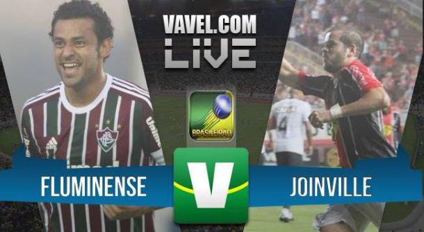 Resultado Fluminense x Joinville no Brasileirão 2015 (1-0)