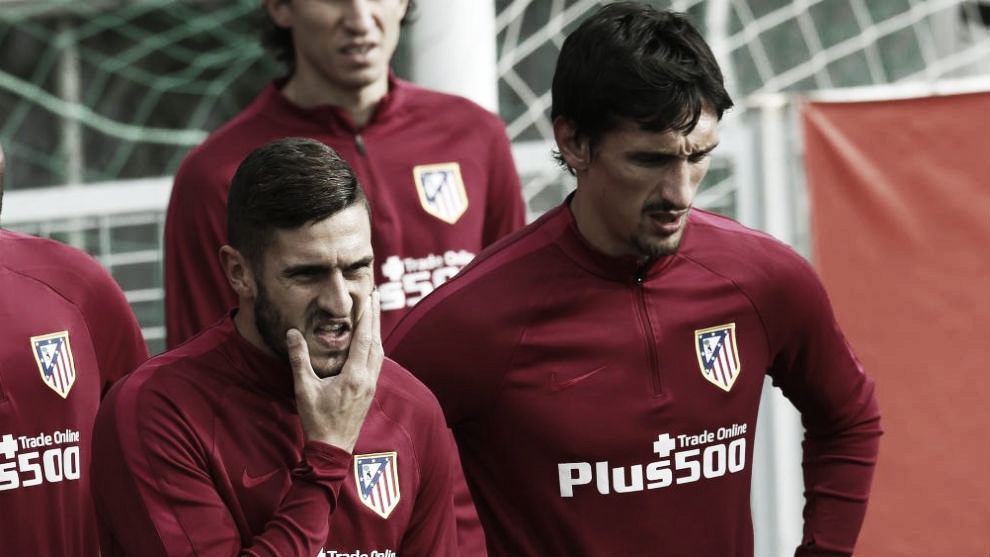 Bajas importantes del Atlético para el Camp Nou Bajas importantes del Atlético para el Camp Nou
