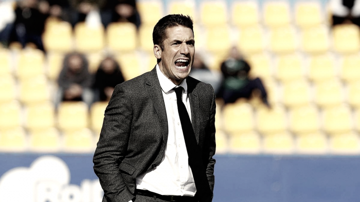 Julio Velázquez: "El equipo llega con una mentalidad muy positiva" Julio Velázquez: "El equipo llega con una mentalidad muy positiva"