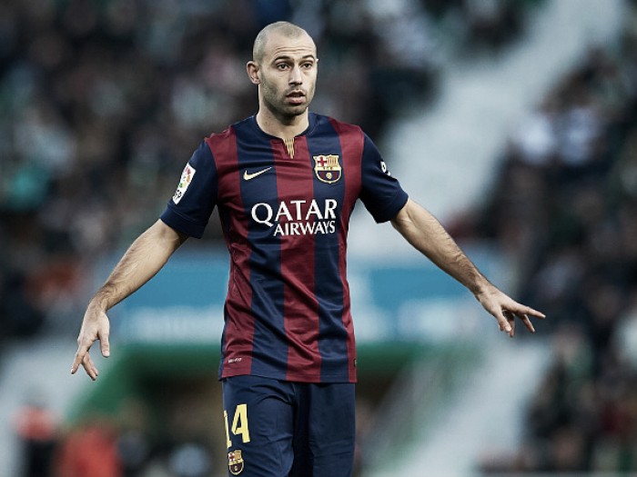 Barcelona anuncia que Mascherano renovará por três temporadas Barcelona anuncia que Mascherano renovará por três temporadas