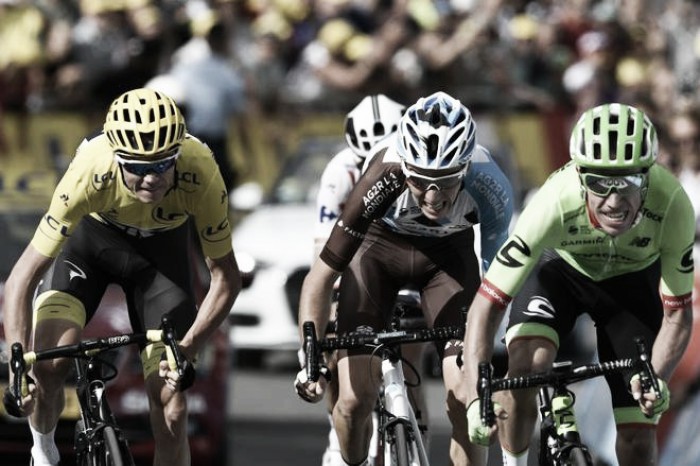 Rigoberto Urán se mete en el podio del Tour de Francia