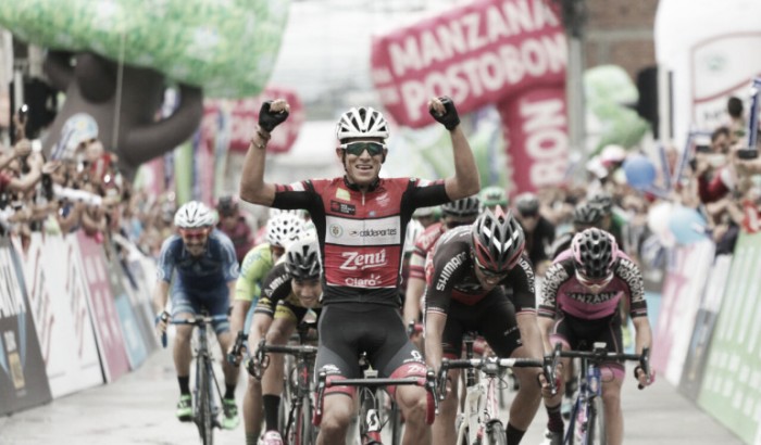 Nelson Soto repitió victoria en la Vuelta a Colombia y se quedó con la etapa 10
