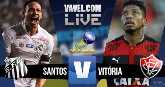 Resultado Santos x Vitória pelo Brasileirão 2016 (3-2)