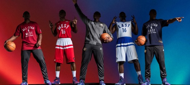 Adidas y la NBA desvelan los uniformes del All-Star 2016