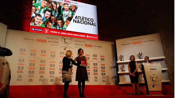 Nacional fue condecorado en España con el premio Fair Play