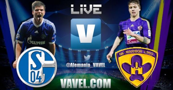 Schalke 04 - Maribor Text Commentary and Football Scores of UCL 2014