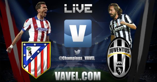 Atletico Madrid - Juventus Text Commentary and UCL Scores 2014