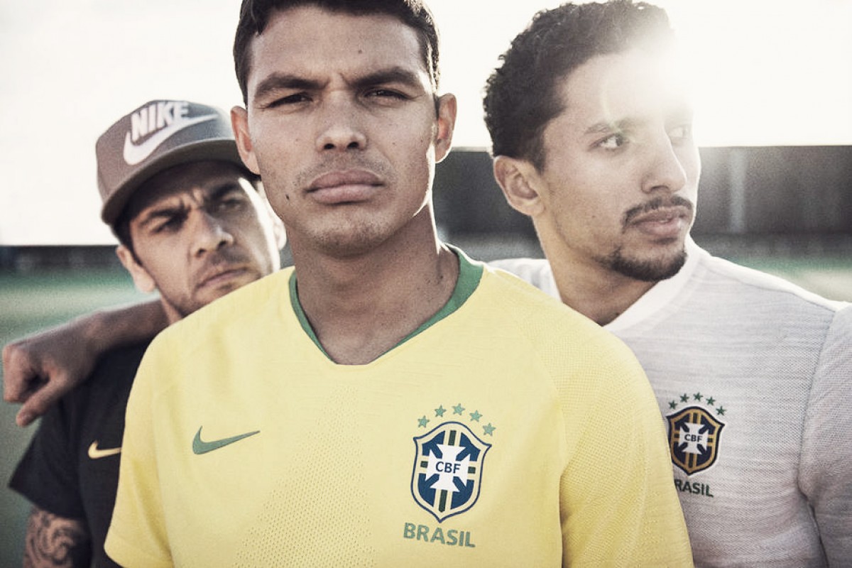 Inspirada em 58 e 70, Seleção Brasileira lança camisas para a Copa 2018