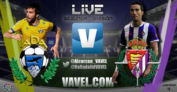 Resultado Alcorcón - Real Valladolid en la Liga Adelante 2015 (0-1)
