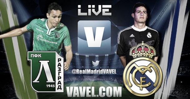 Live Champions League : le match Ludogorets - Real Madrid en direct
