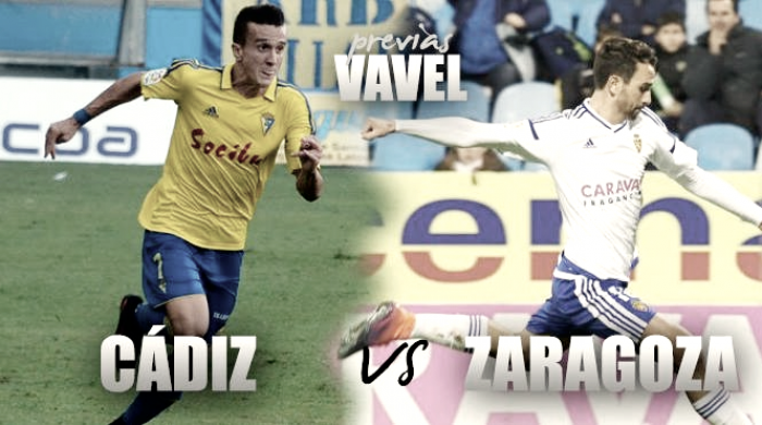 Previa Cádiz - Real Zaragoza: ganar, ganar o ganar